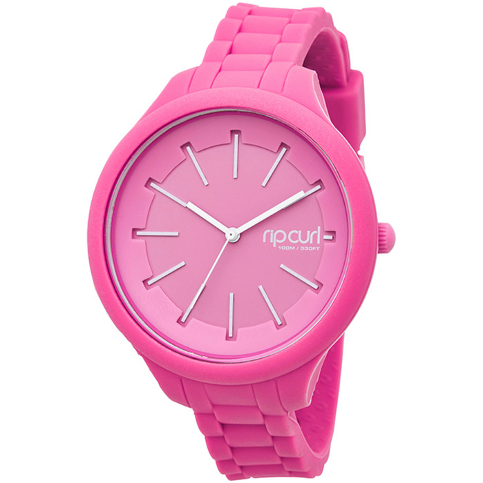 Rip Curl Womens Horizon Silicone Surf Watch PINK A2803G Accessories Watches Wetsuit Outlet